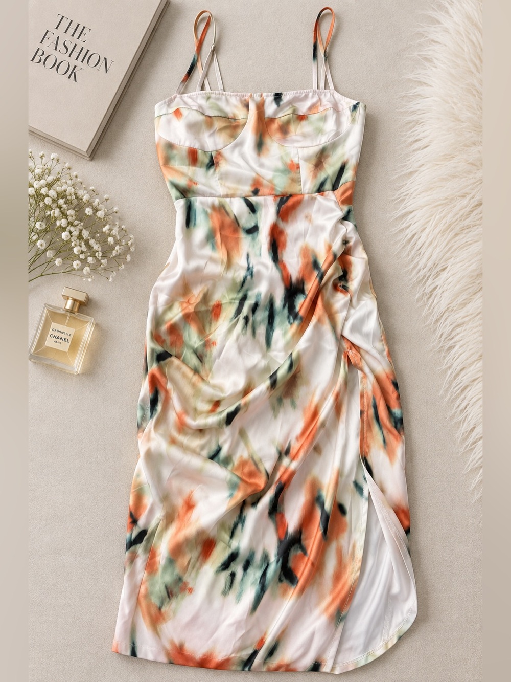 Shein dress size S satin